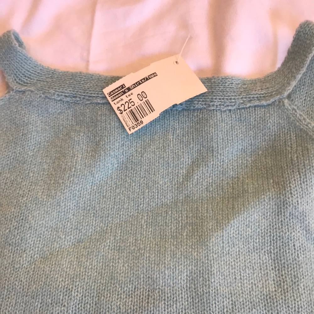 Casmari cashmere tank top BNWT $225